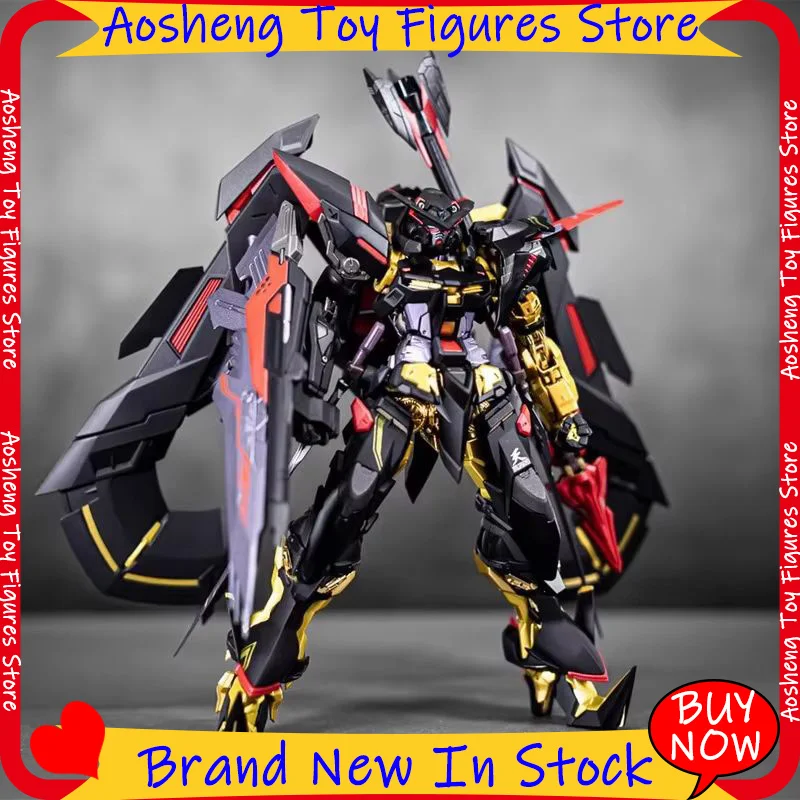 HG 1/144 Astray Gold Frame Bausatz-Modellbausatz Actionfiguren mit Flight Pack Waffenset Desktop-Ornament Geschenkkollektion Spielzeug