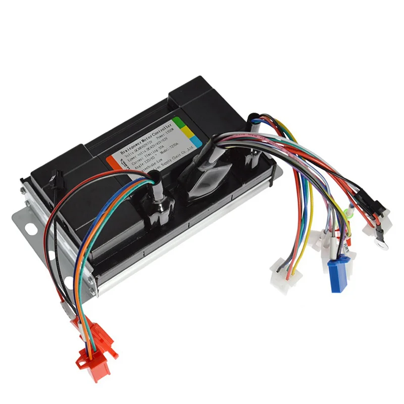 A69P-48V/60V/72V 50A Electric Bike Controller 1500W Sine Wave Split Intelligent Motor Speed Controller Bicycle Accessories