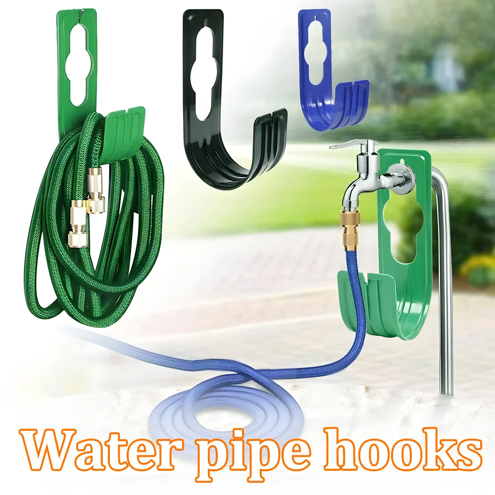 

5pcs Wall Mount Tap Watering Garden Hose Holders For Wash Car Gardens Greenhouses Lawn Storage of Water Pipe Support Reel Racks