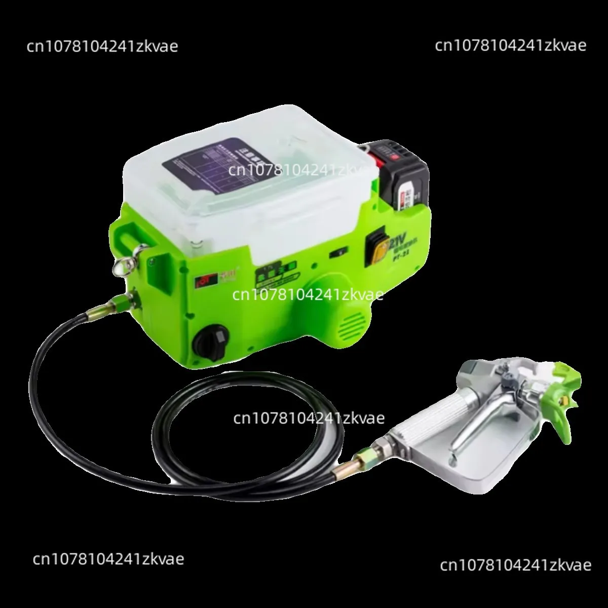 New Airless Sprayer 21V Lithium Battery Professional High Pressure Paint Sprayer Suitable for Makita Battery