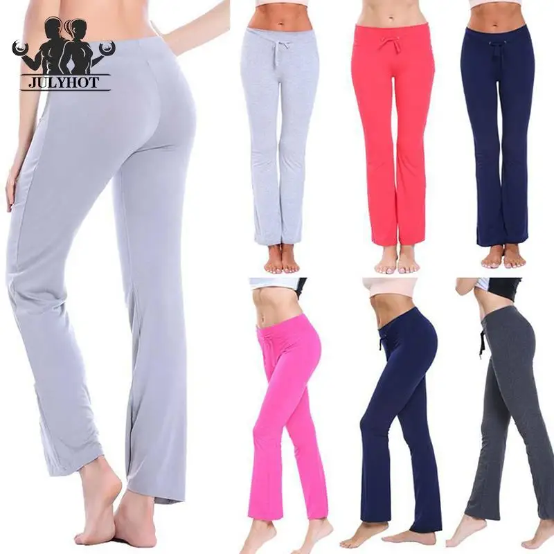 Yoga Clothes Women Flared Pants Long High-waisted Tight-fitting Figure Sports Elastic Slim Dance Curve Yoga Trousers