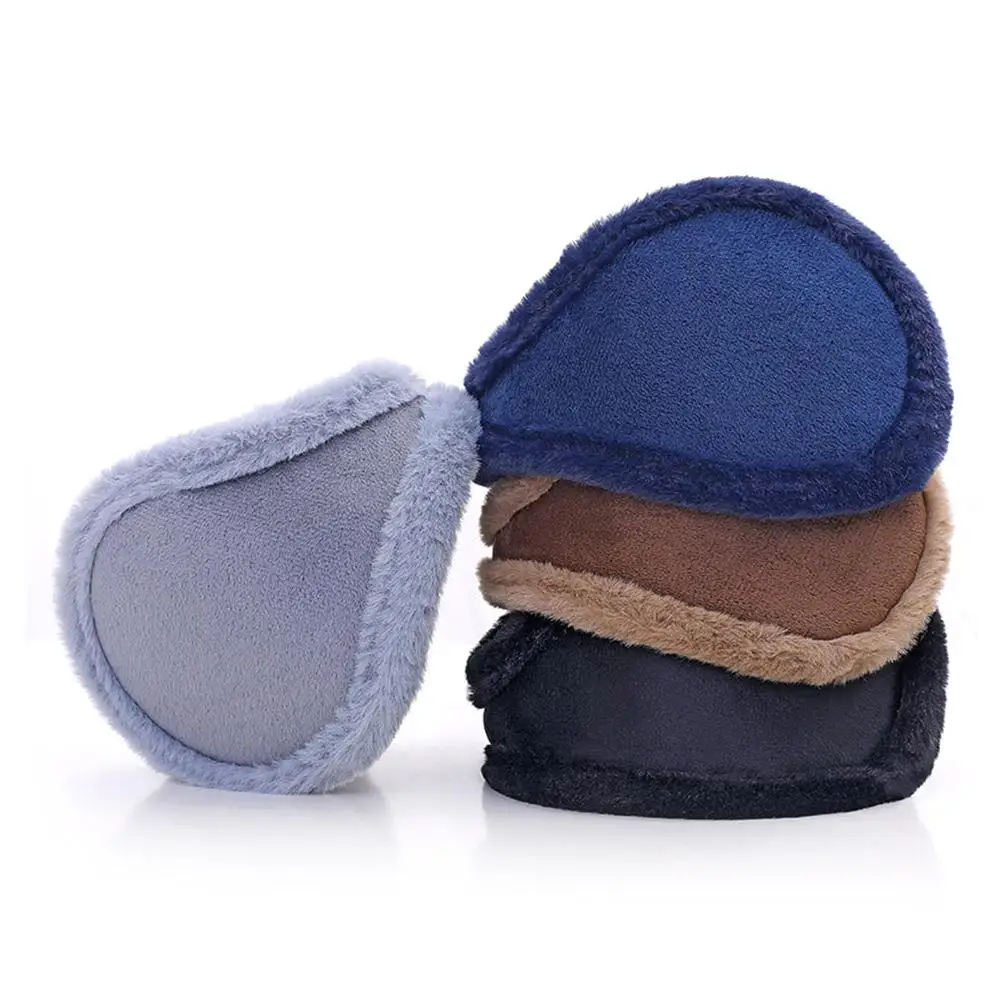 Unissex inverno quente earmuffs para homens mulheres à prova de vento protetores de ouvido engrossar mais quente capa de ouvido ao ar livre ciclismo protetor de orelha de pelúcia