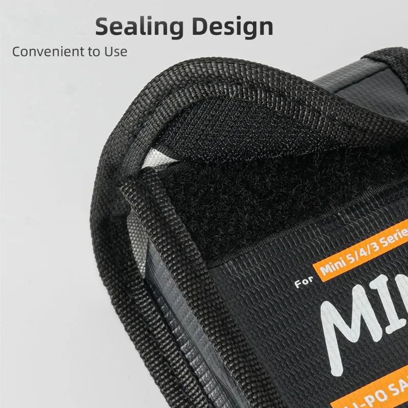 حقيبة أمان لبطارية ليثيوم بوليمر من Sunnylife لـ DJI Mini 5/4/3 Pro/Mini 3 ملحقات حقيبة مقاومة للانفجار ومقاومة للحريق #3