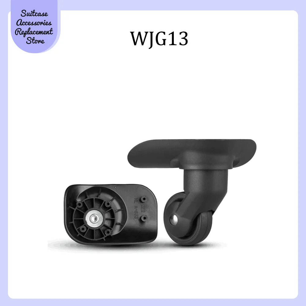 For Diplomat WJG13 Universal Wheel Replacement Suitcase Smooth Silent Shock Absorbing Durable Wheel Accessories Caster Wheels
