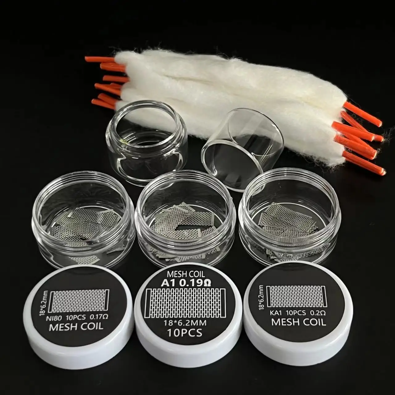 ZEUS X Mesh Wire Wrap A1 Ni80 Resistance 0.17 0.19 0.2 for ZX II Bulb/Normal Glass Shoe Lace Cotton Mesh Coil Electronic Tools