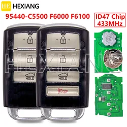 HE 95440-C5500 95440-F6000 95440-F6100 ID47 433MHz Keyless Go Car Remote Key dla KIA Cadenza 2016-2019 Sorento 2019