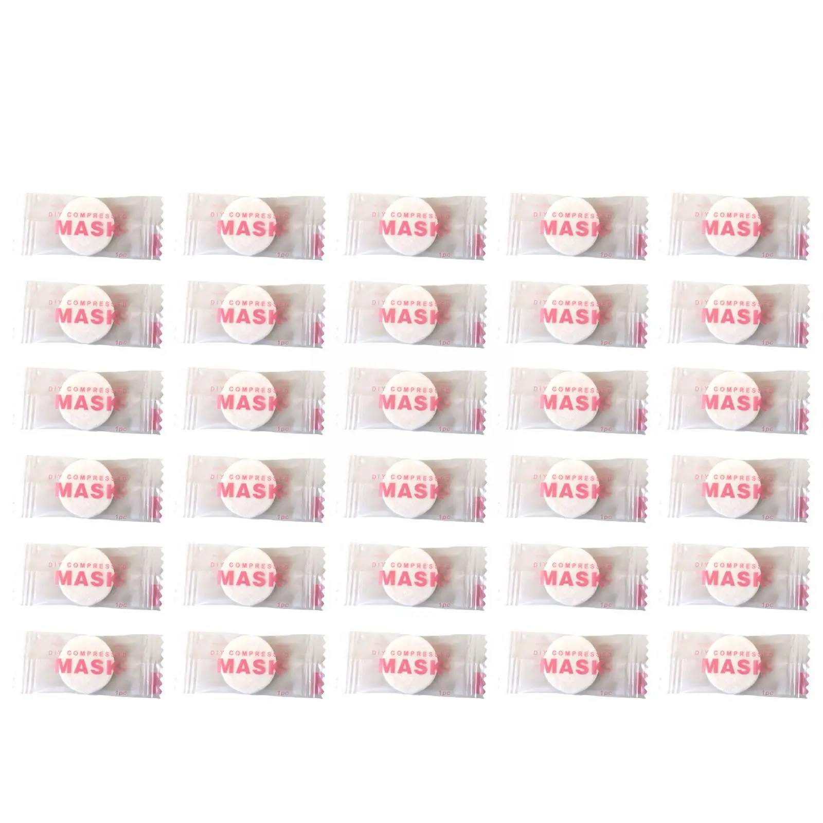 30/50pcs Compressed Face Mask Disposable Facial Skin Facial Paper Mask Tools Care Disposable Skin Care Makeup Tool DIY T1U0