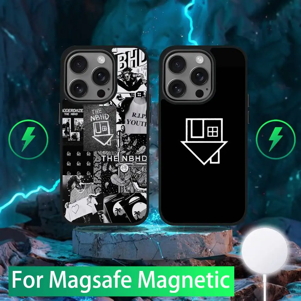 

The N-Neighbourhood Phone Case For iPhone 16,15,14,13,12,11,Pro,Max,Plus,Mini,SE New Magsafe Magnetic Wireless Charging