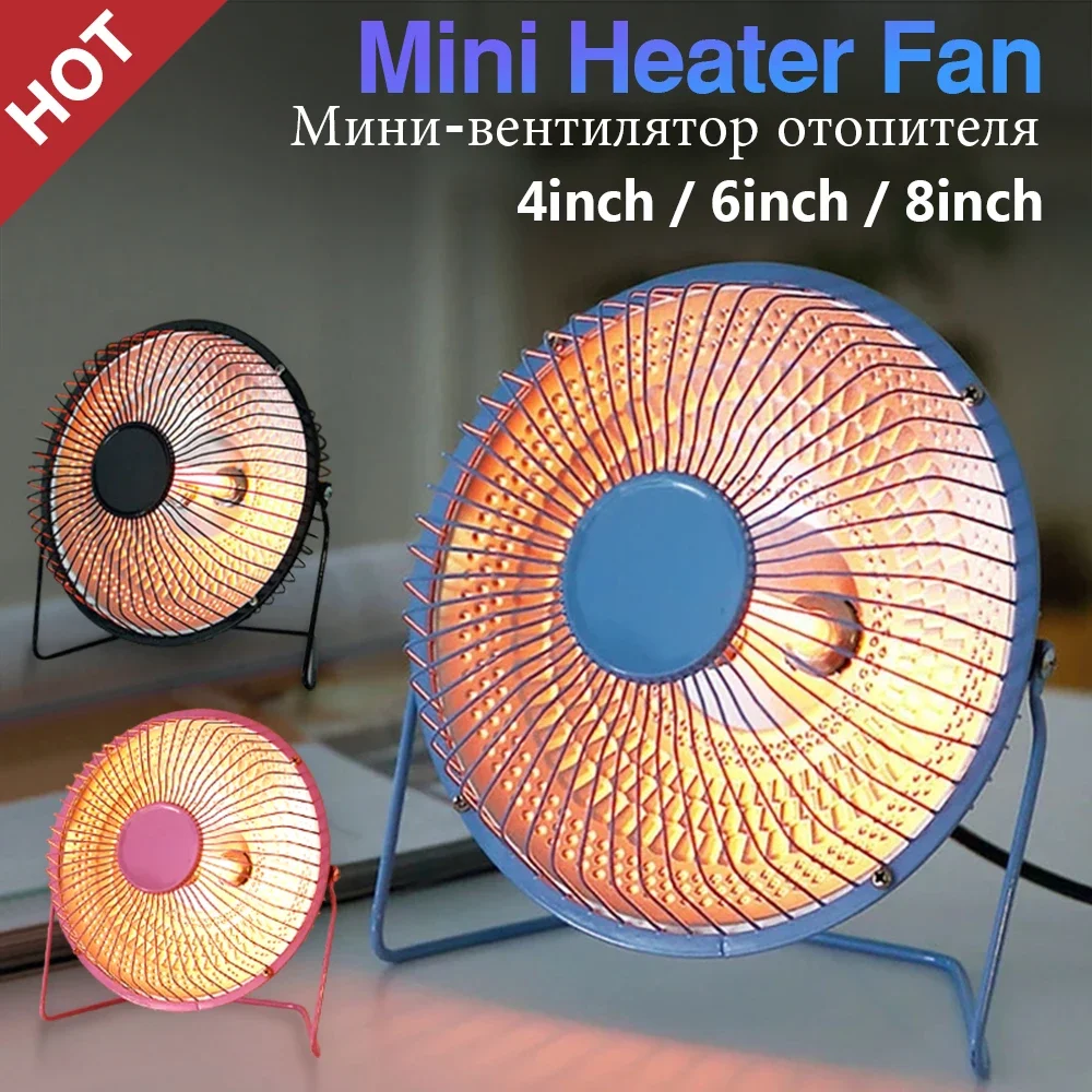 New Mini Office Heater Electric Free Control of DirectionPortable Electric Air Heater Heater Tabletop Winter Household Bathroom