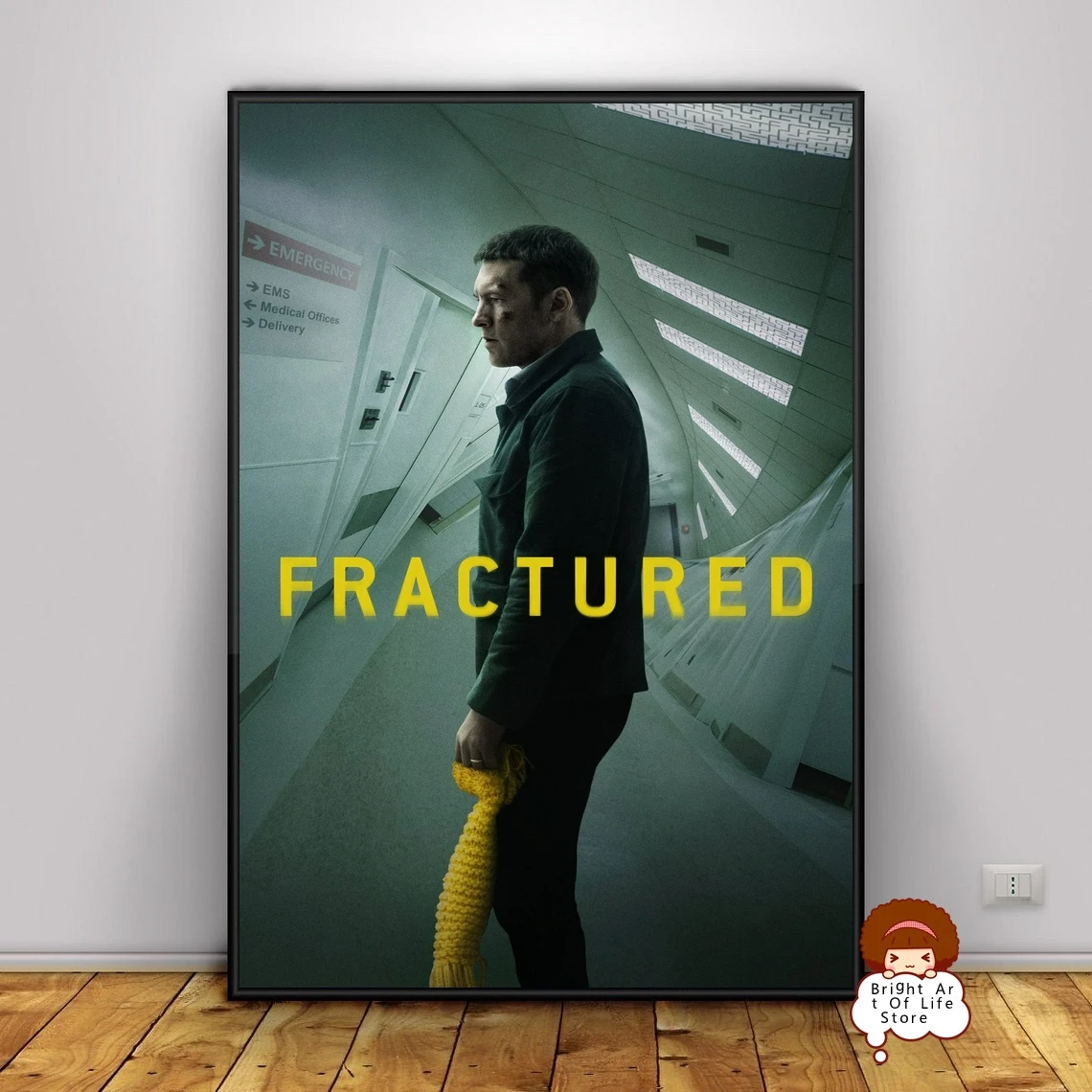 Fractured Movie Poster Cover Photo Canvas Print Wall Art Home Decor (Unframed)