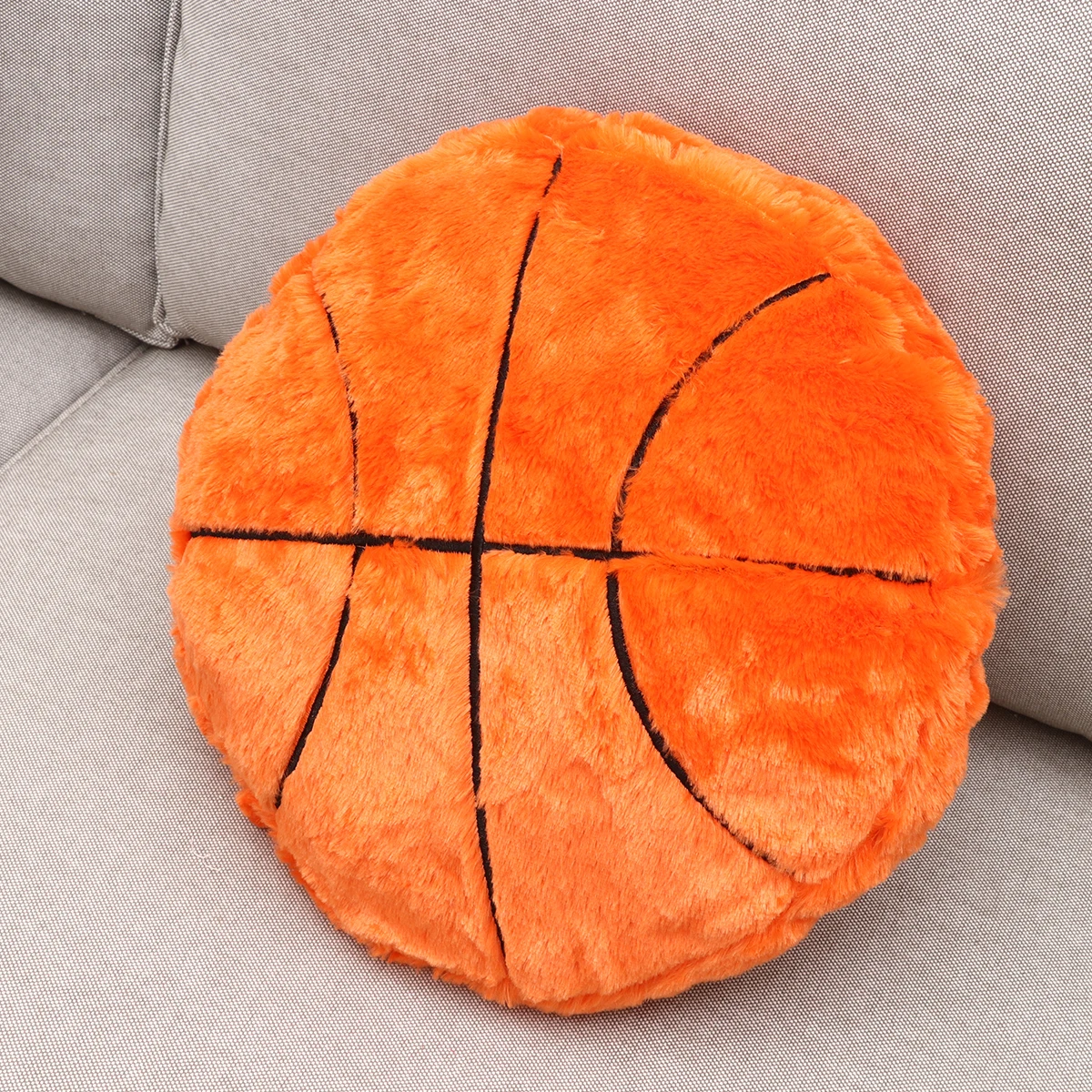 

Basketball Pillow Throw Decoration Winter Models Sofa Decorations