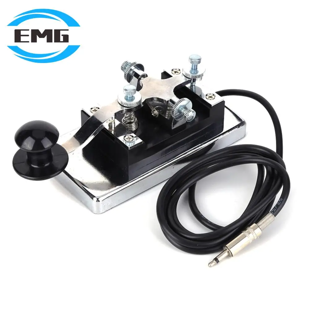 The Best Morse Code Pedal for Learning CW Telegrapgy Real-World Experience with the Stainless Steel CW Trainer