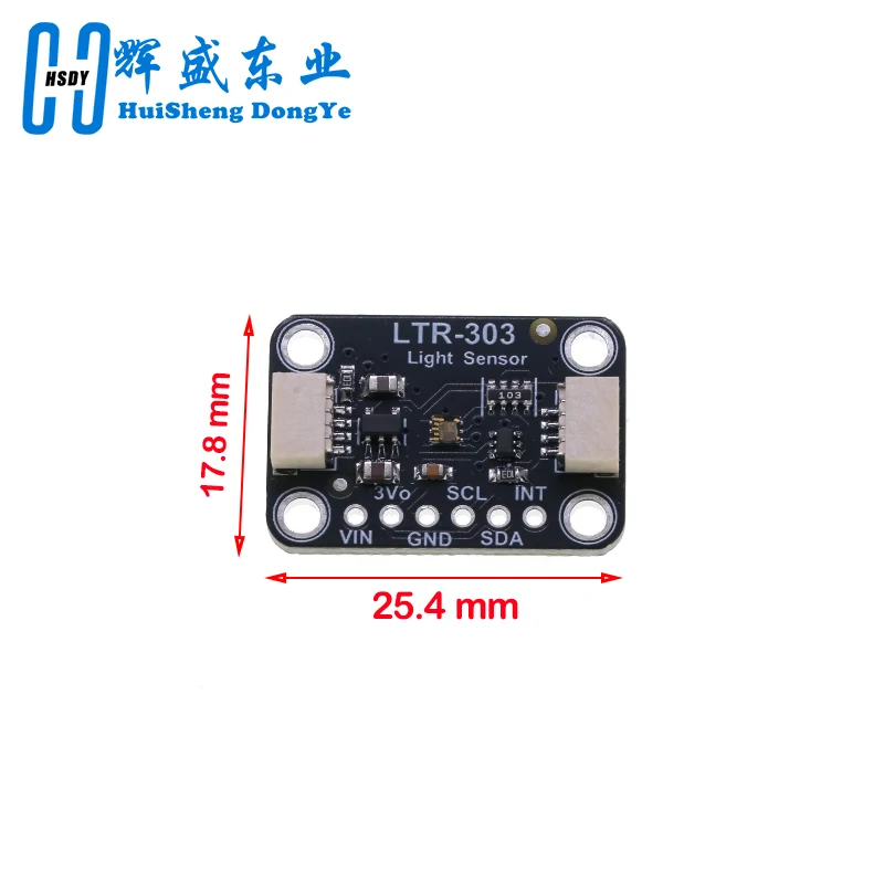 LTR-303 I2C Interface Light Sensor Module Ambient Light Sensor Visible And IR For STEMMA QT/Qwiic