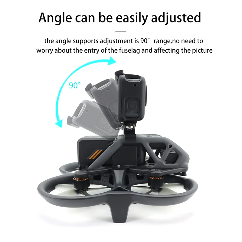 ل DJI Avata الطائرة بدون طيار متعددة الوظائف تمديد محول قوس حامل مع الخيوط المسمار ل Gopro بانورامية كاميرا الملحقات