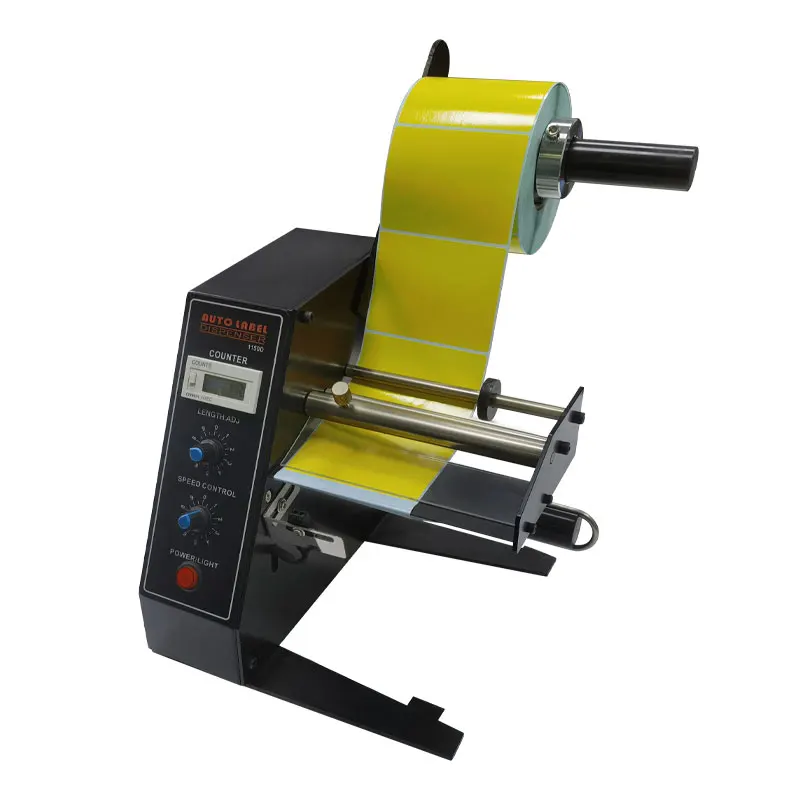 1150D Electric Label Dispenser Counter Automatic Sticker Label Stripping Machine