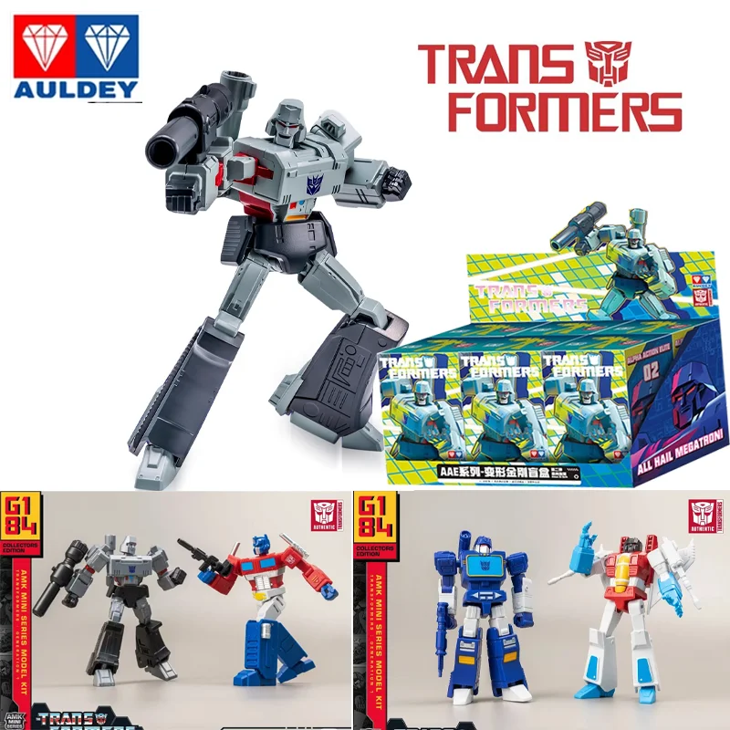 Auldey Oryginalne Transformers Seria AEE Zabawka Blind Box (2. Seria) Figurka Robot Megatron Model dla Chłopców Prezent na Boże Narodzenie Ozdoby