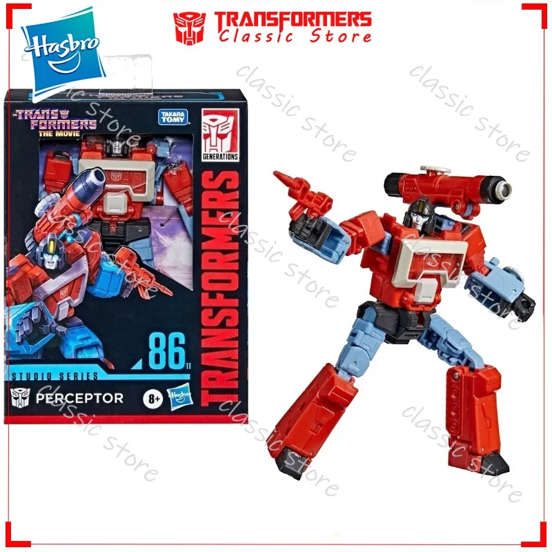 Disponibile Classic Transformers Toys Studio Series Deluxe Class SS-86-11 Perceptor Cybertron Autobots Action Figures da collezione