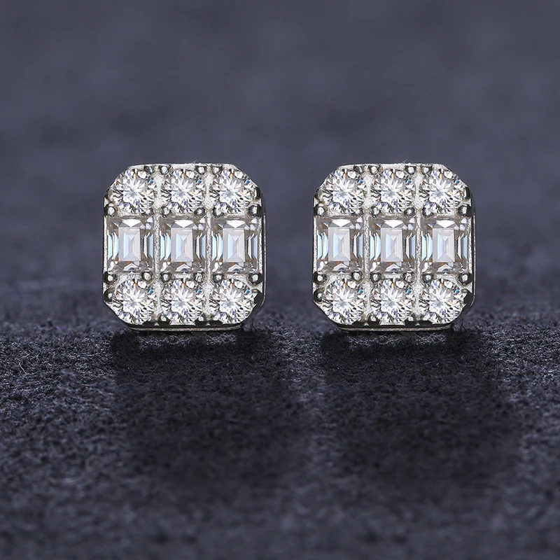 NASIA Premium White/Colorful M - Diamond Stud Earrings recension och pris