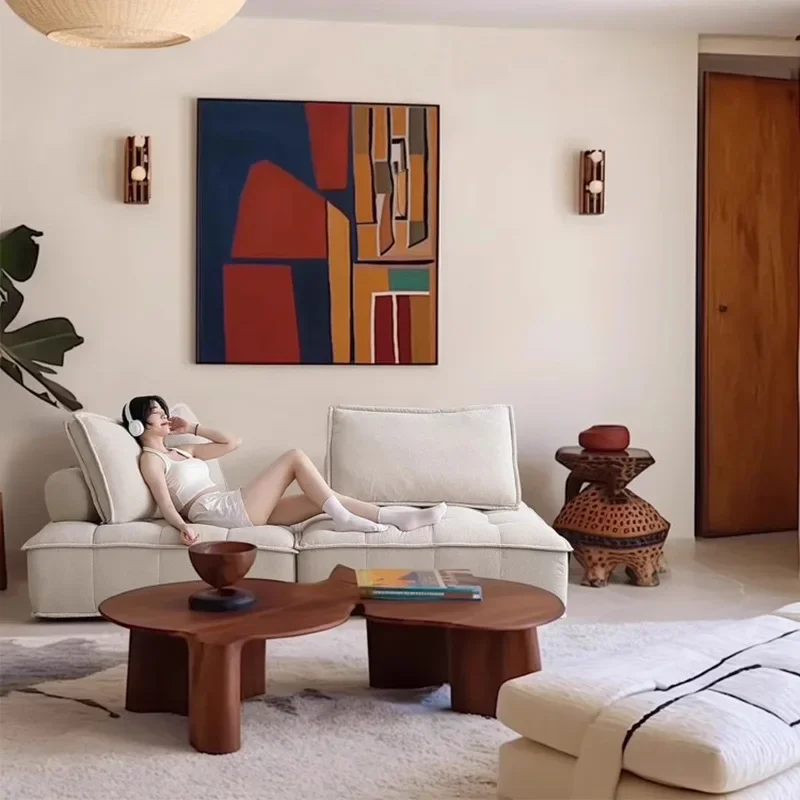 Modern, minimalist, designer, square, module, fabric