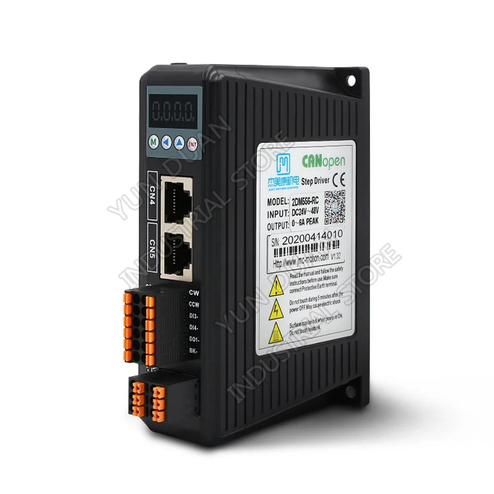 Imagem -04 - Mostrador Digital Híbrido de Passo Modbus Rtu Rs485 Rj45 dc para 57 Fases Nema23 Motor de Passo 57 mm