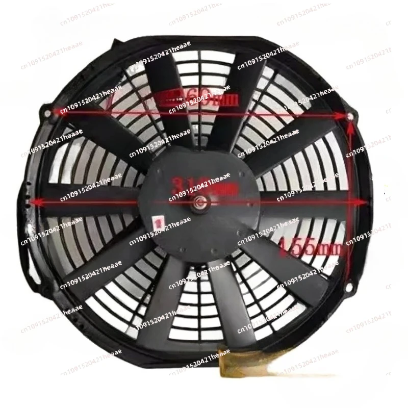 Suitable for refrigerated truck condenser fan, electronic fan, radiator fan