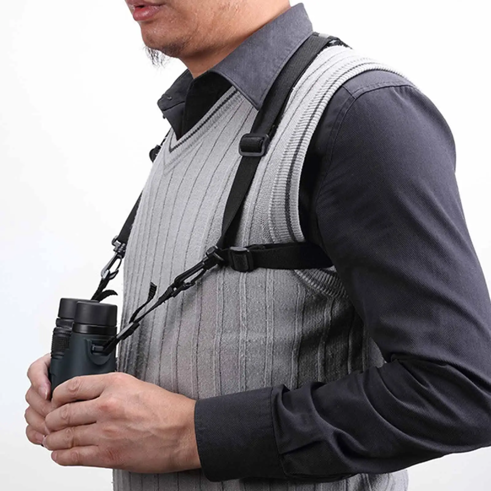 Binoculars Strap Harness Strap Adjustable Length for Hiking Cameras Birding