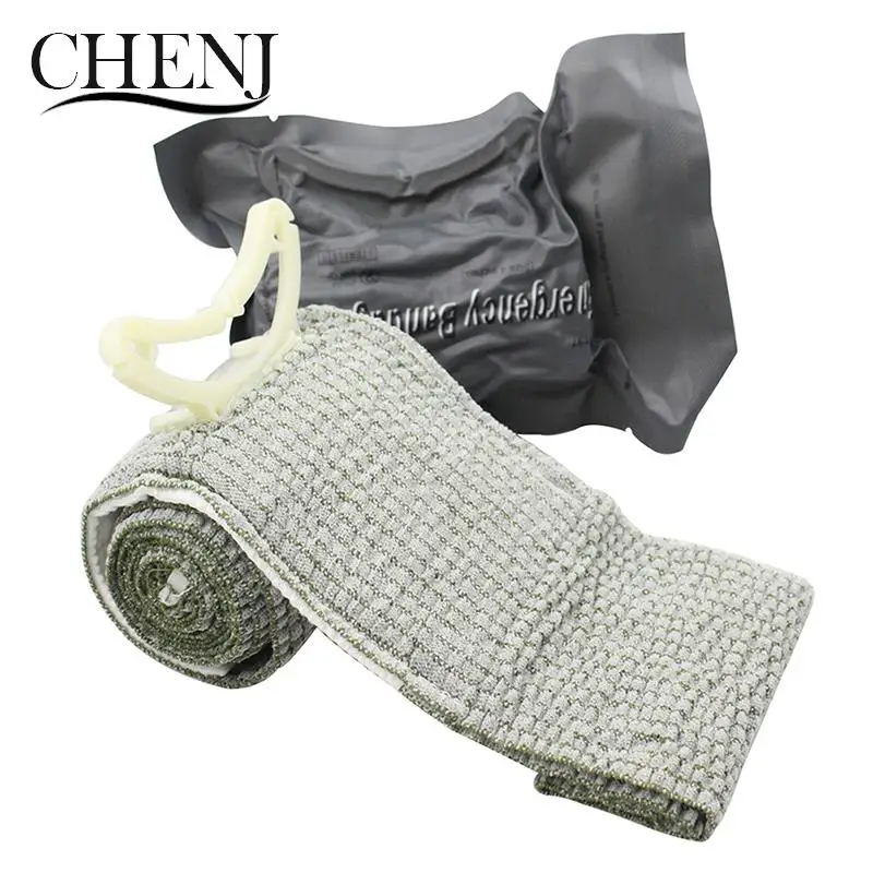 Rhino Rescue 6/8inch Israeli Bandage Wound Dressing Emergency Compression For Battle Dressing First Aid IFAK Trauma Military