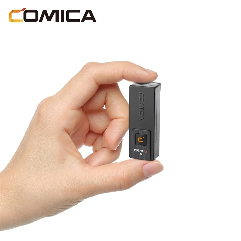 Comica VDLive10 Vdlive 10 2.4G Dual Channel Draadloze Microfoon Draagbare Microfoon Voor Iphone Android Telefoons Pc Camera Video