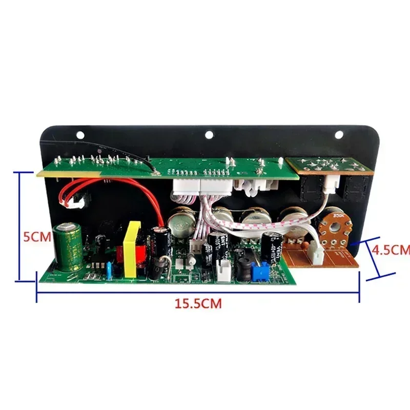 100W Amplifier Board with Optical Audio Bluetooth AMP USB FM Radio TF Player DIY Subwoofer Car Home Theater Amplifiers Karaoke view 5
