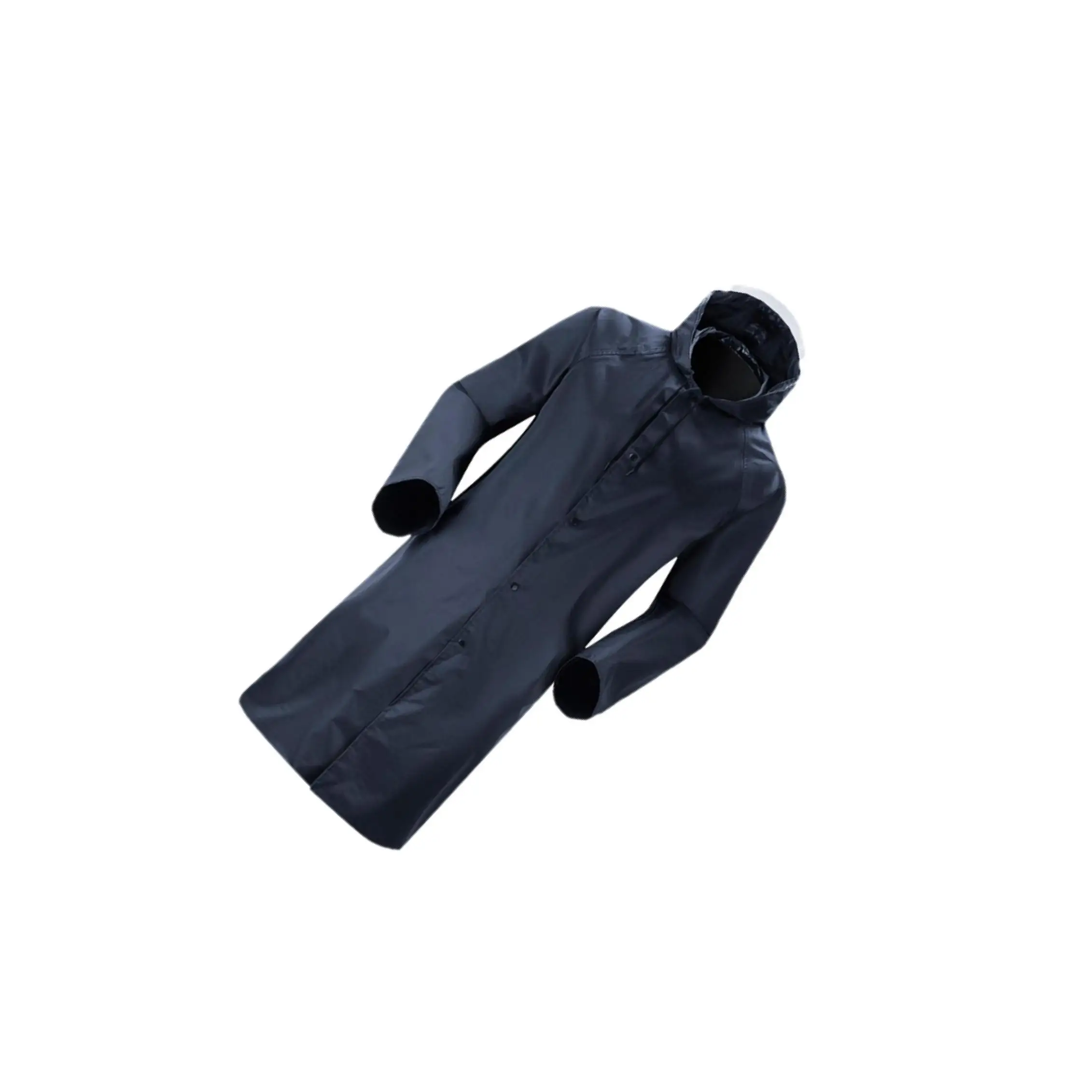 

Водонепроницаемая куртка от дождя с капюшоном, легкий ветрозащитный уличный длинный плащ XL