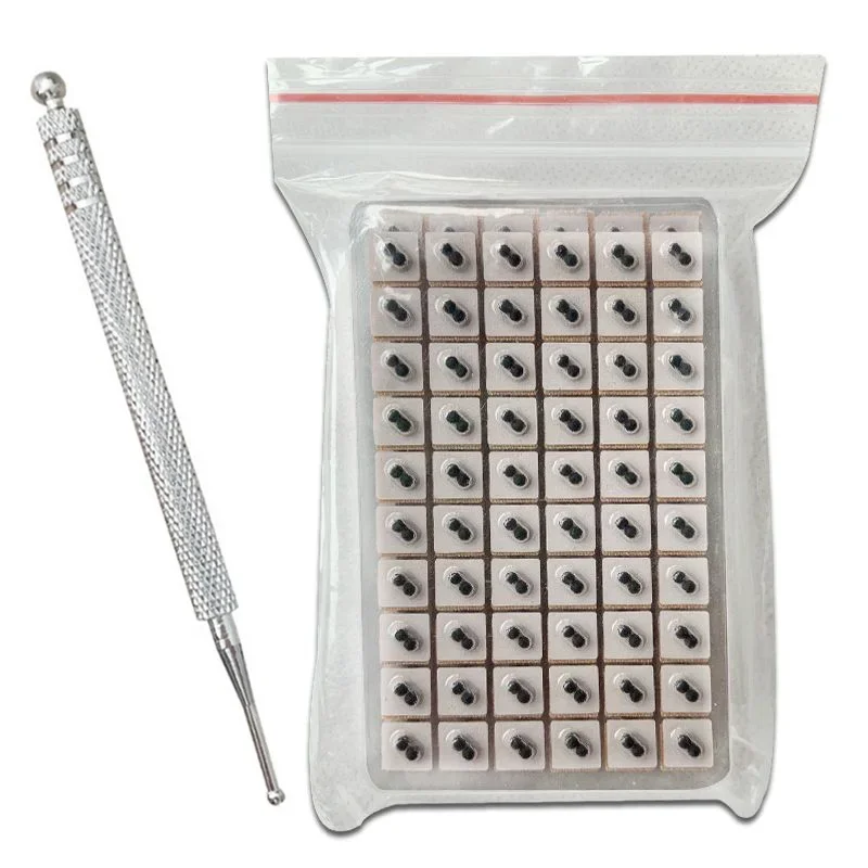 

600Pcs/Bag Ear Acupuncture Massage Therapy Needle Patch Seeds Sticker Auricular Auriculotherapy Vaccaria