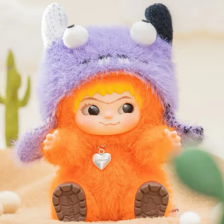 Kawai Pular Peluche Mao Mao Bambola in vinile - Scatola cieca carina Serie Divertimento regalo di ornamenti per feste fatti a mano