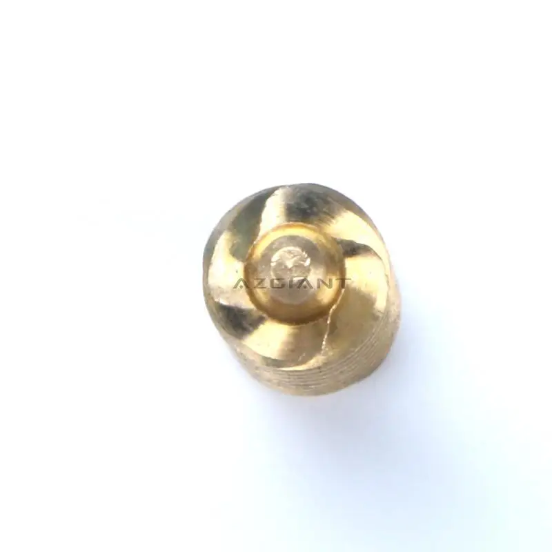 Azgiant 9T Modulus Metal Copper Brass Gear Spindle Gearwheel  For 5.9MM motor Pinion Transmission Gear Brand New