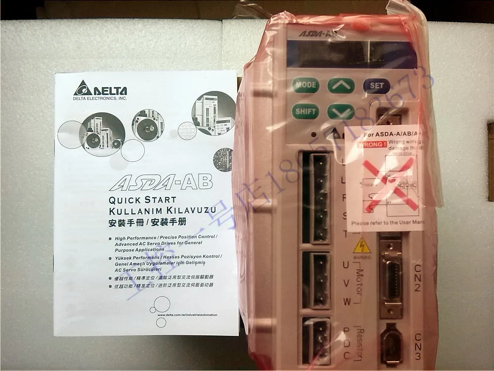 New Original Taiwan Delta AB Series Servo Drive ASD-A2023-AB Power 2KW Quality Assurance 1 Year