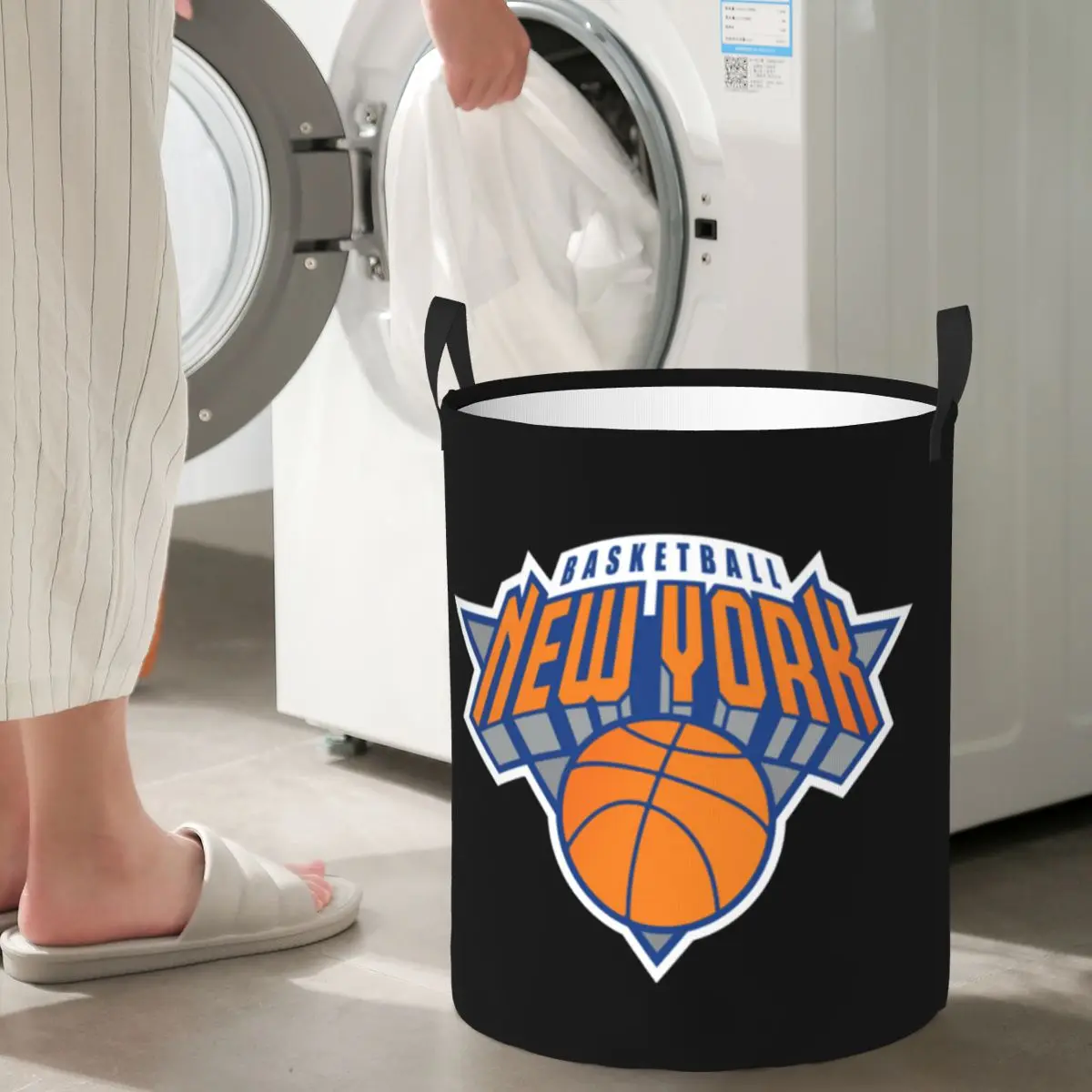 

Коллекционер белья Нью-Йорк Баскетбол Складная корзина для белья Домашний органайзер Детская корзина для стирки Домашний органайзер