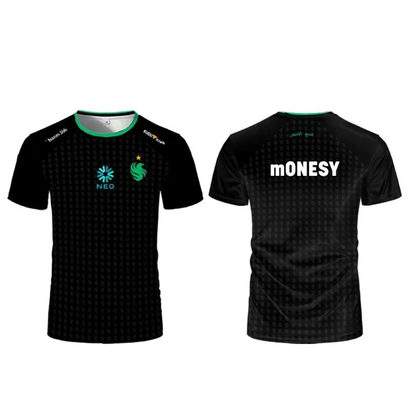 

Team Falcons Esports Club New Uniforms Professional Player Jerseys CS2 Niko Fans Training Uniform Classic Casual Top T-shirts
