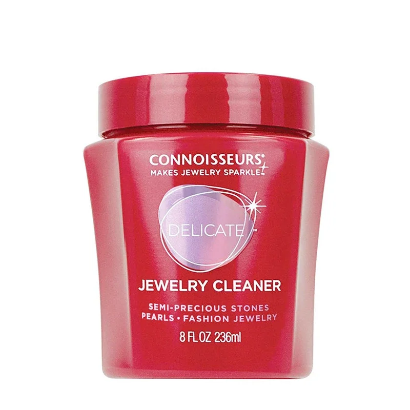 Connoisseurs Delicate Jewelry Cleaner Ammonia-free Formula Polishing Solution Semi-precious Stone Pearls Cleaning  Liquid