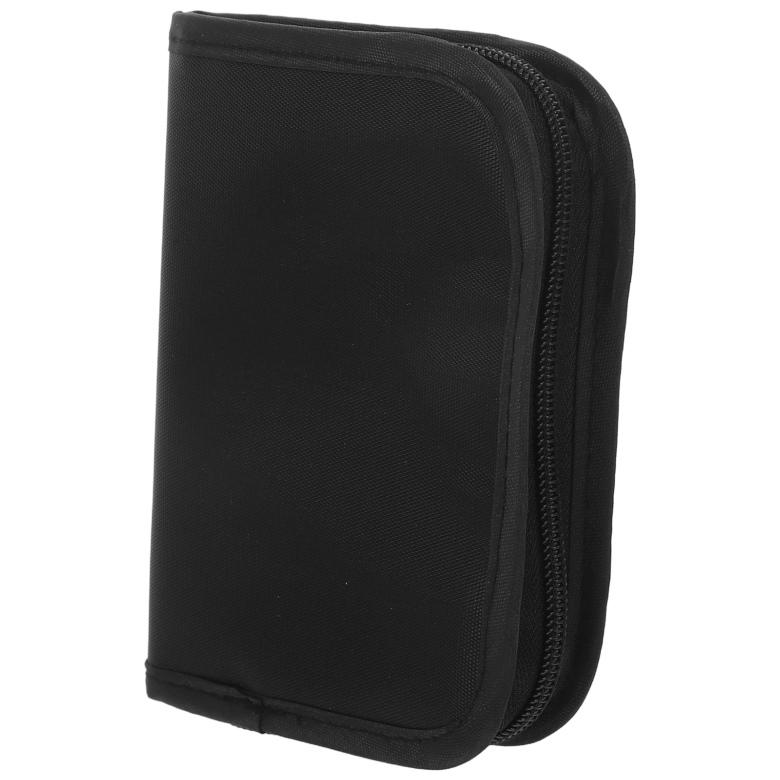 

Portable Blood Glucose Meter Bag Black Compact Diabetic Supplies Organizer Shockproof Travel Case Storage Pouch