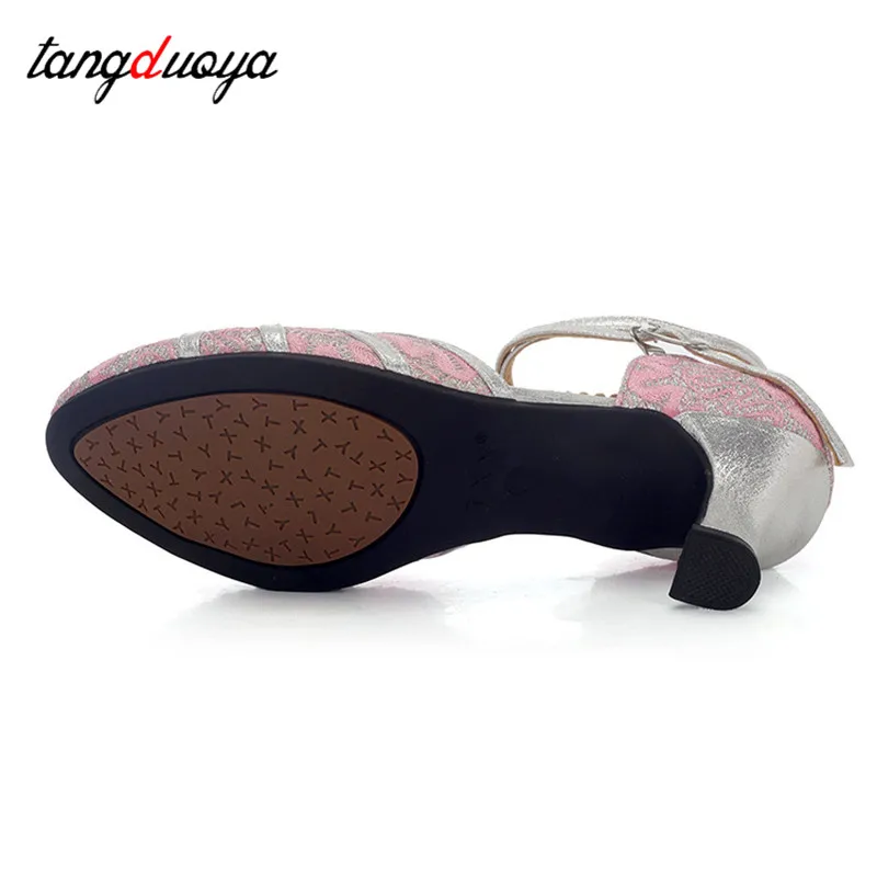 1 paare/los ballsaal walzer tanz schuhe frauen professionelle tanz schuhe latin frau closeed kappe mordern tanzen schuhe