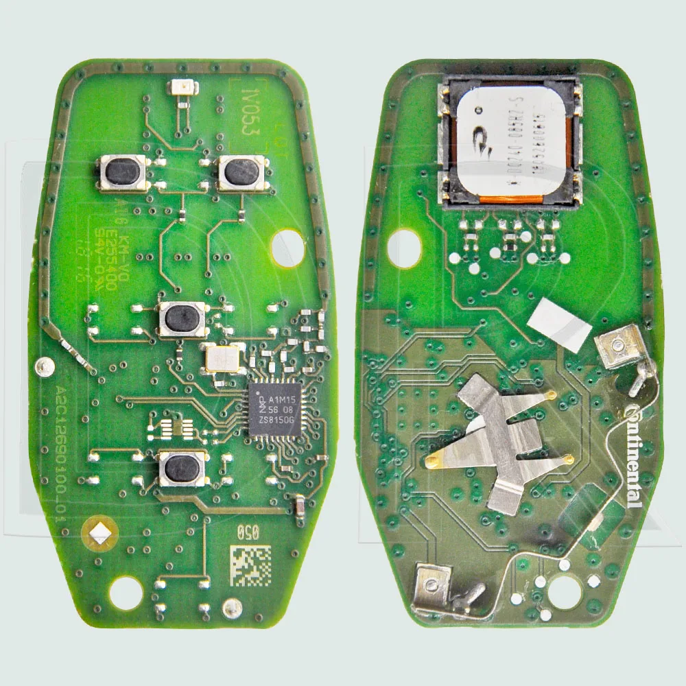 Dr oht1130261 PCBフリップカーリモートキー、4aチップ、433mhz、ジープラングラー用オリジナル2018 2019