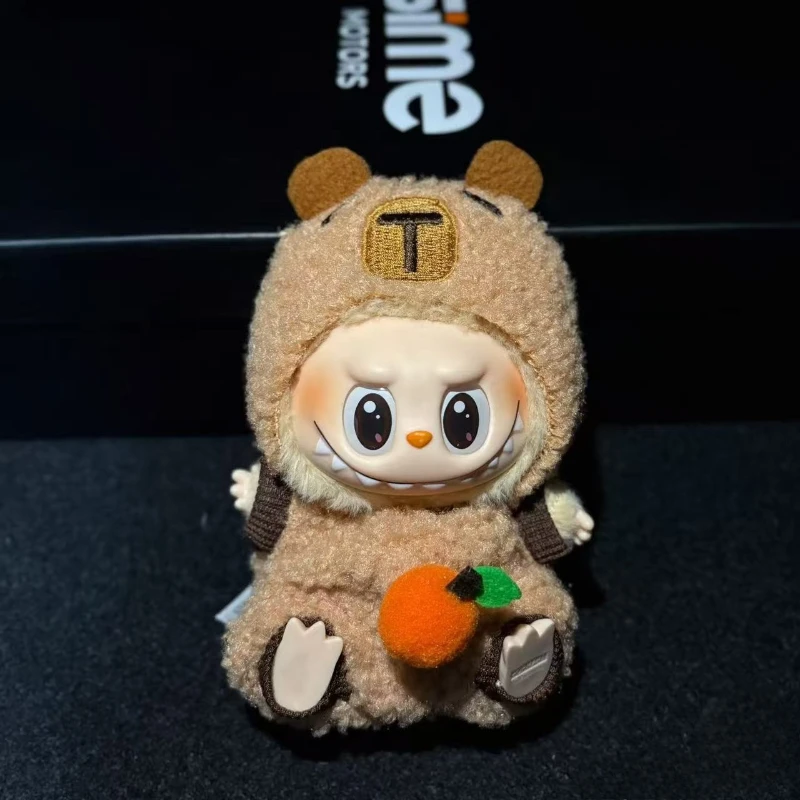 

17cm Cute Mini Plush Doll's Clothes Outfit Accessories For Korea Kpop Exo Labubu Idol Dolls Bee/Shark Suit Clothing DIY Kid Gift