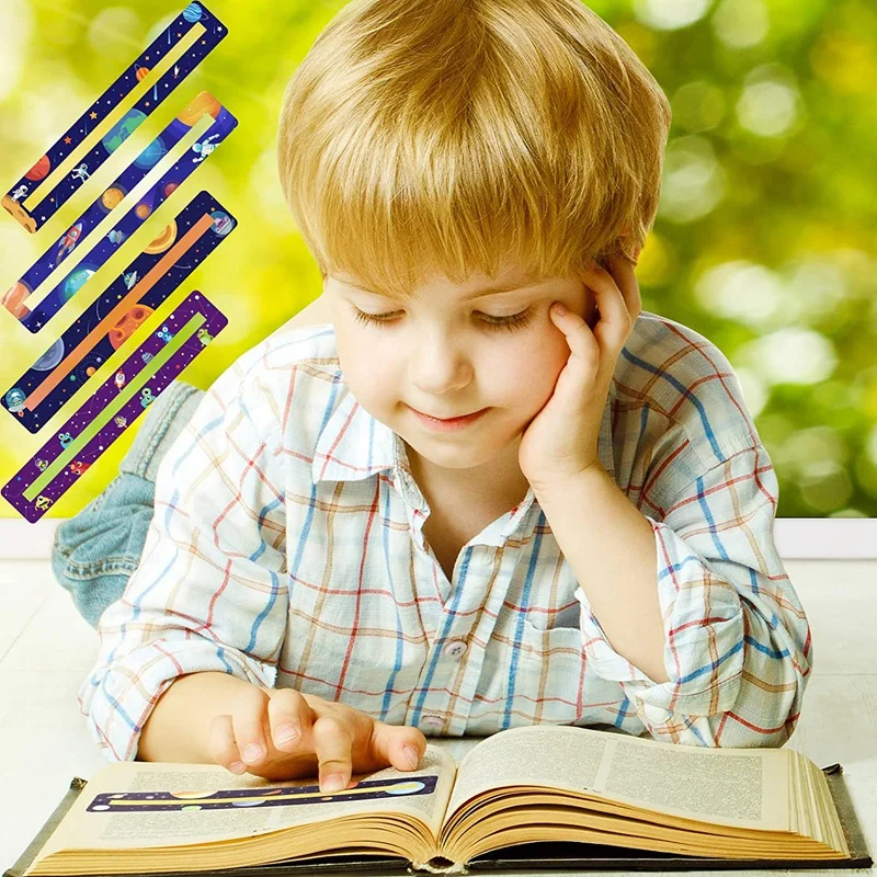 16 шт., полоски для чтения с наведением для детей