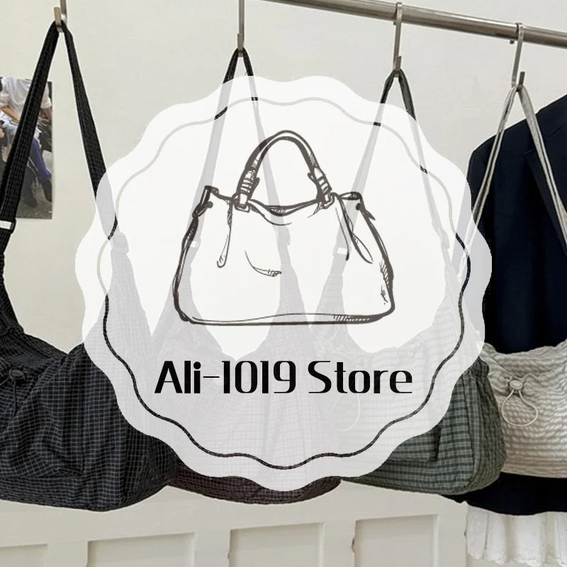 

Lightweight Plaid Shoulder Bag Korean Checkered Crossbody Purse for Women Girls Fashion for Shopping Leisure