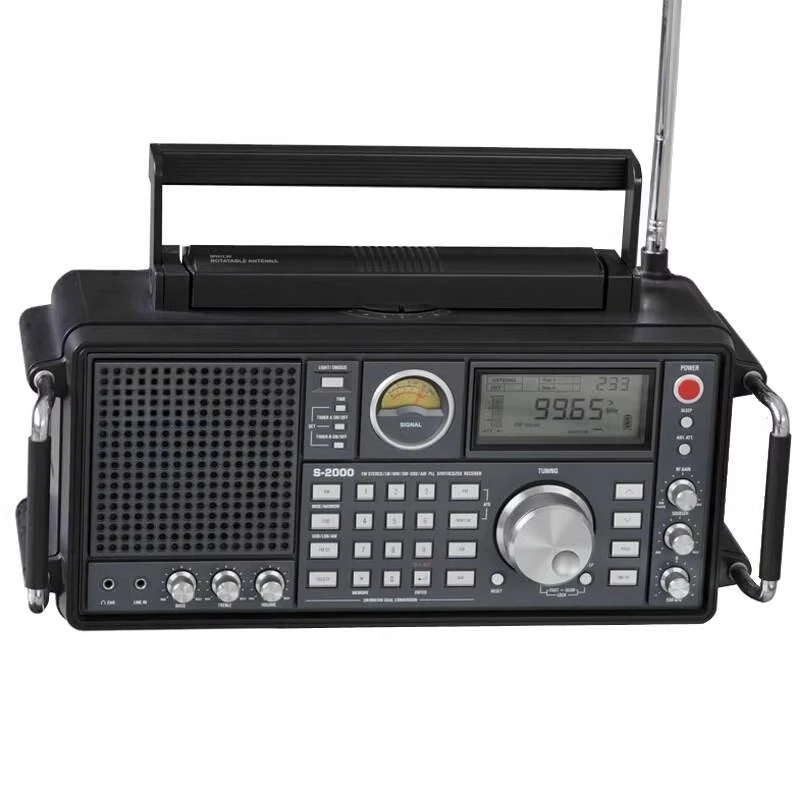 Triple Frequency Conversion Full Band Professional Radio Vintage