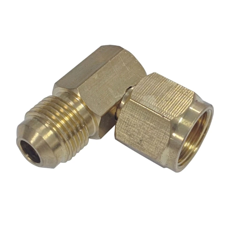 

Strong Brass Gas Connector 5/8" Standard Gas Pipe Fitting Corrosion Proof Adapter for Gas Cylinders Appliances