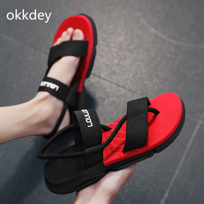 Main Casual Lightweight Beach Sandals Comfortable Trendy All-match Breathable Wear-Resistant Sandals for Men New Spring Summer