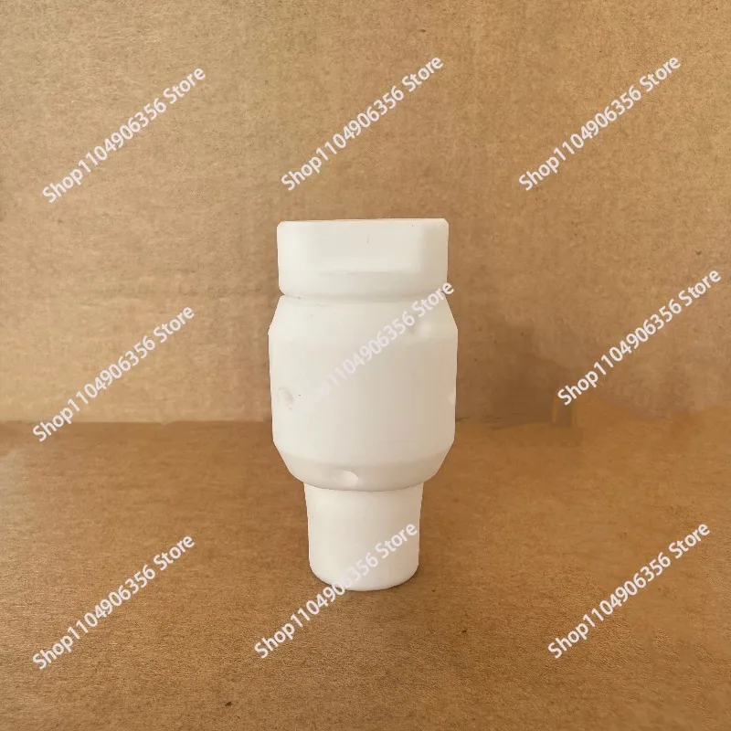 DN8 360 degree automatic rotary cleaning columnar nozzle G1/4 PTFE spray CIP cleaning white nozzle for industrial cleaning