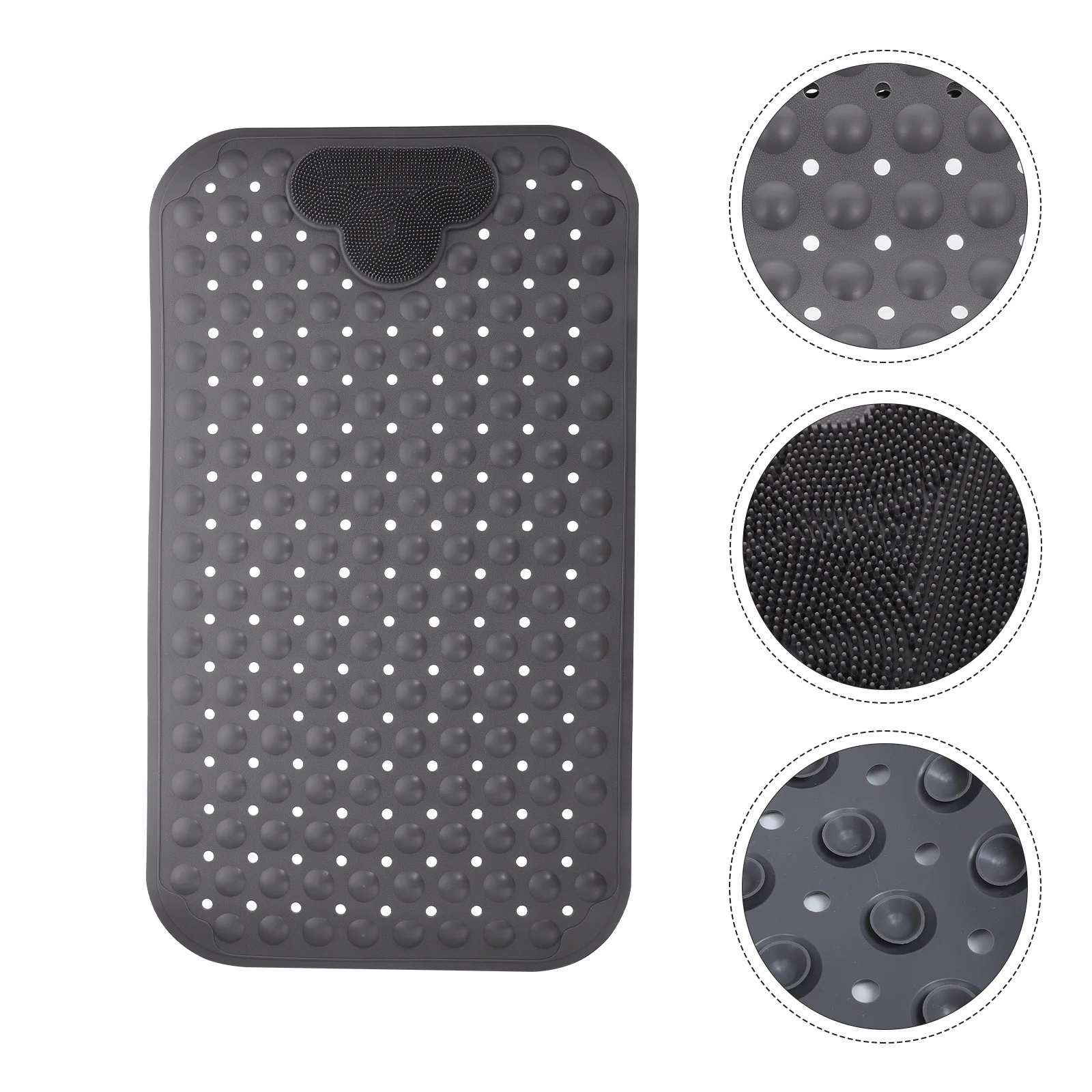 

Практичная противоскользящая подушка для душа из ПВХ, коврик для ванной комнаты, устойчивый массажный коврик, домашний коврик, резиновый дверной коврик