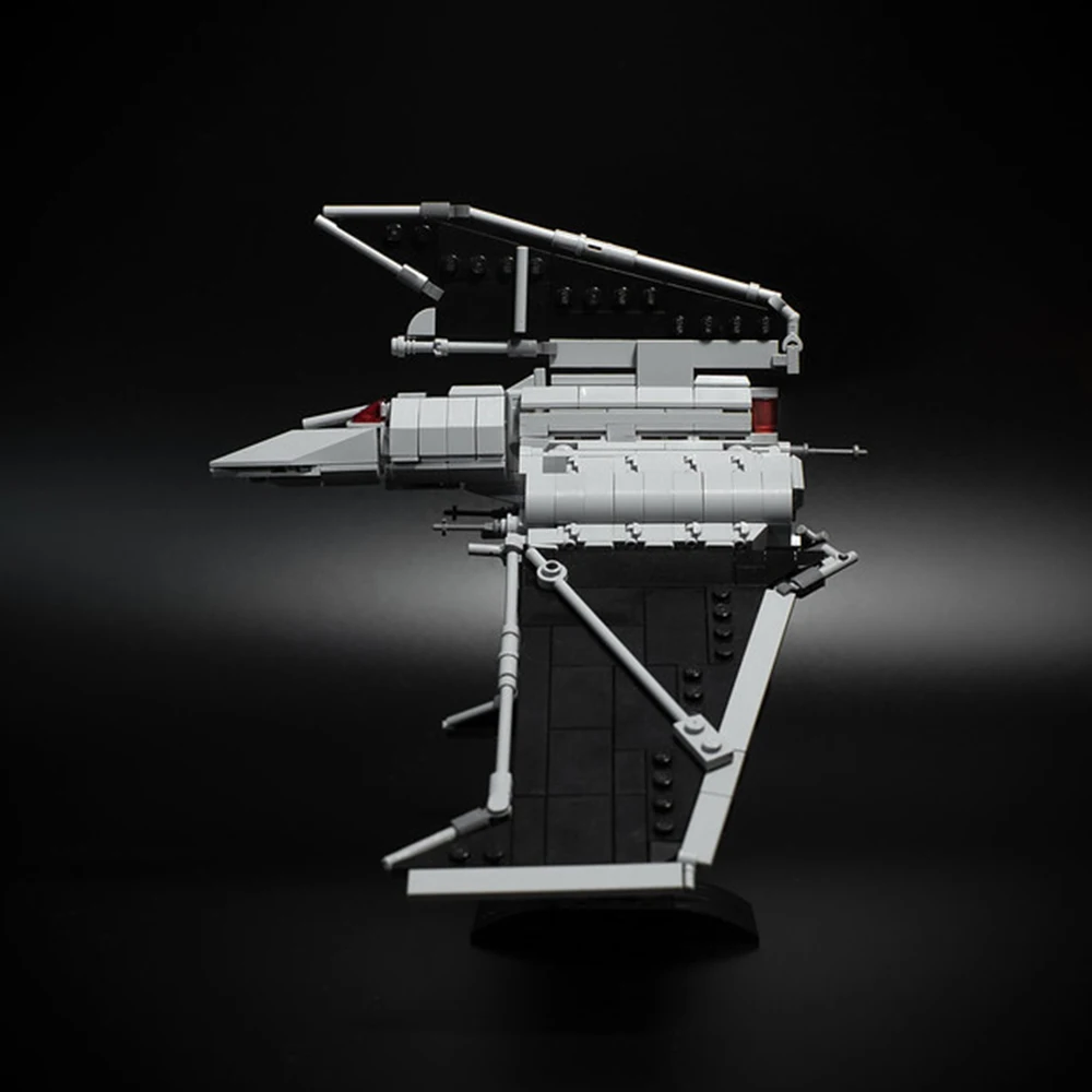 MOC Midi-Schaal Havocs MarauderedS Spacefighters Bouwsteenset Space Movie iInterstellars Ruimtevaartuigen Baksteen Speelgoed KINDEREN Cadeau