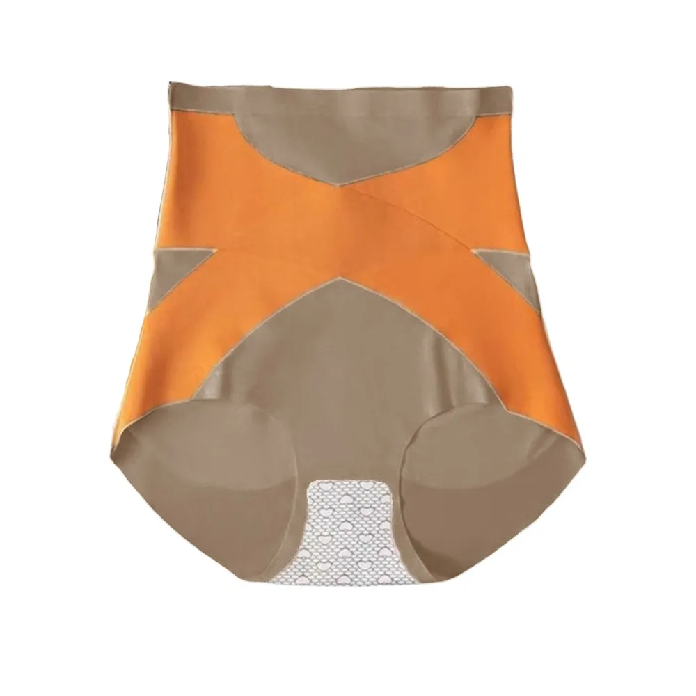 

Cross Belt Postpartum Body Shapers High Waist Tummy Control Waist Trainer Panties Lingerie Seamless Slimming Shapewear Female